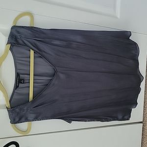Banana Republic Gray Silky Tank